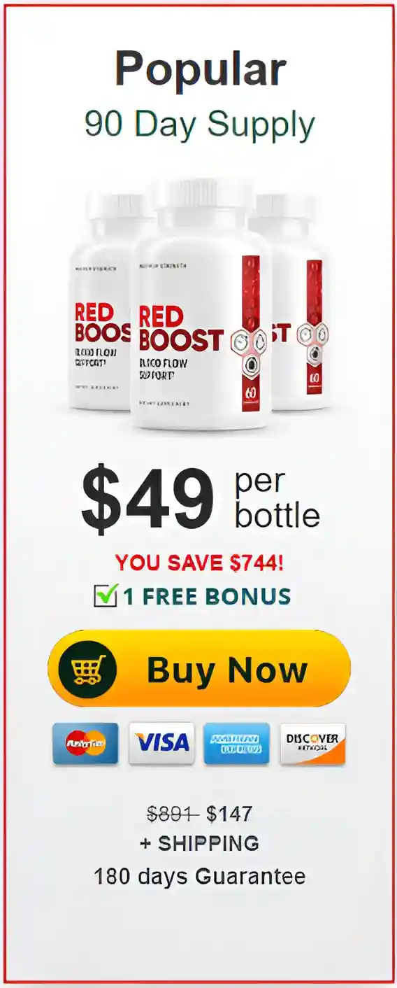 Red Boost 3 bottle pricing